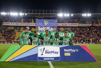 Atlético Nacional ocupa el segundo lugar en ingresos del fútbol colombiano tras reportar $94.500 millones en 2023 - crédito Colprensa