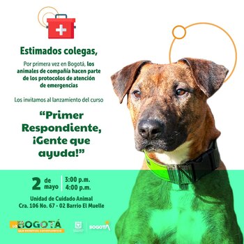 Módulo de primer respondiente para animales