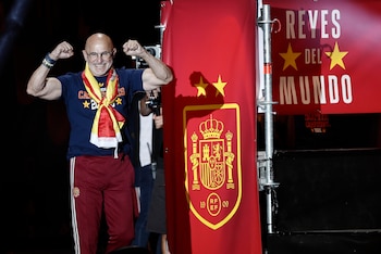 Celebraciones tras la victoria de la selección española en el Mundial 2026