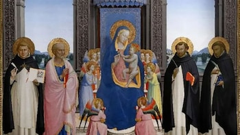 Tras 5 siglos, restauran el primer gran retablo de Fra Angelico con una técnica innovadora