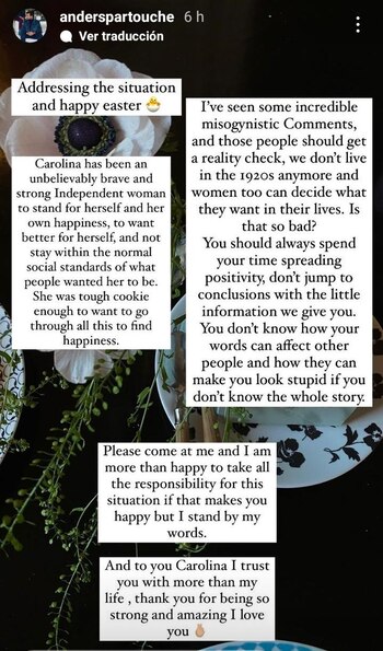 Francés le dedica unas palabras