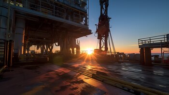 La destilería de petróleo, clave