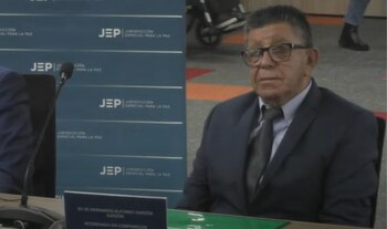 El exmilitar compareció en audiencia