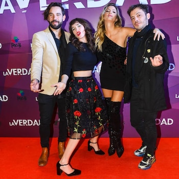 Agustín Sierra, Cande Vetrano, Mery Del Cerro y Tomás Fonzi
