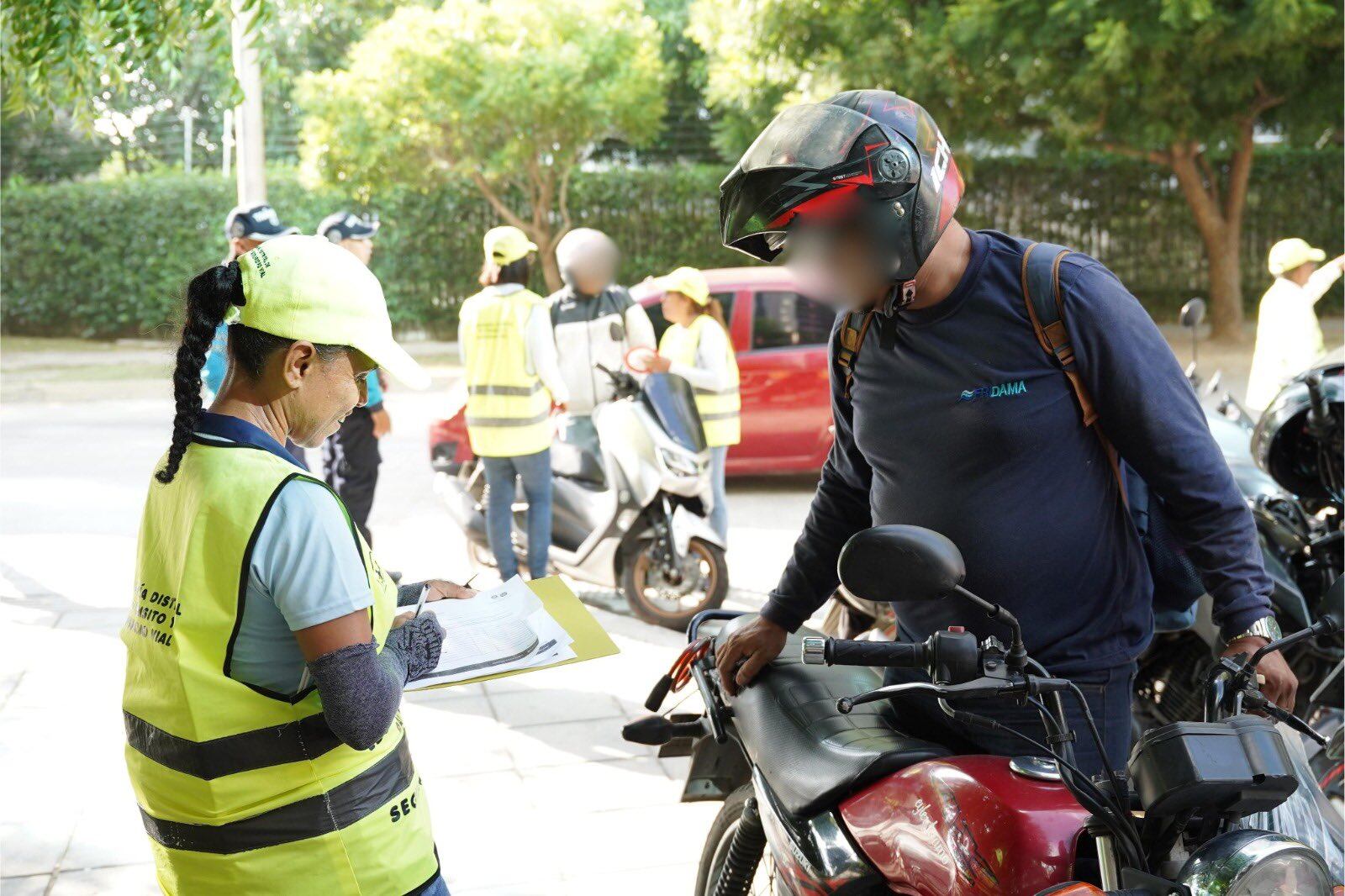 Conductores de motocarros y cuatrimotos deben planificar rutas alternas según el último dígito de su placa. - crédito Alcaldía de Barranquilla