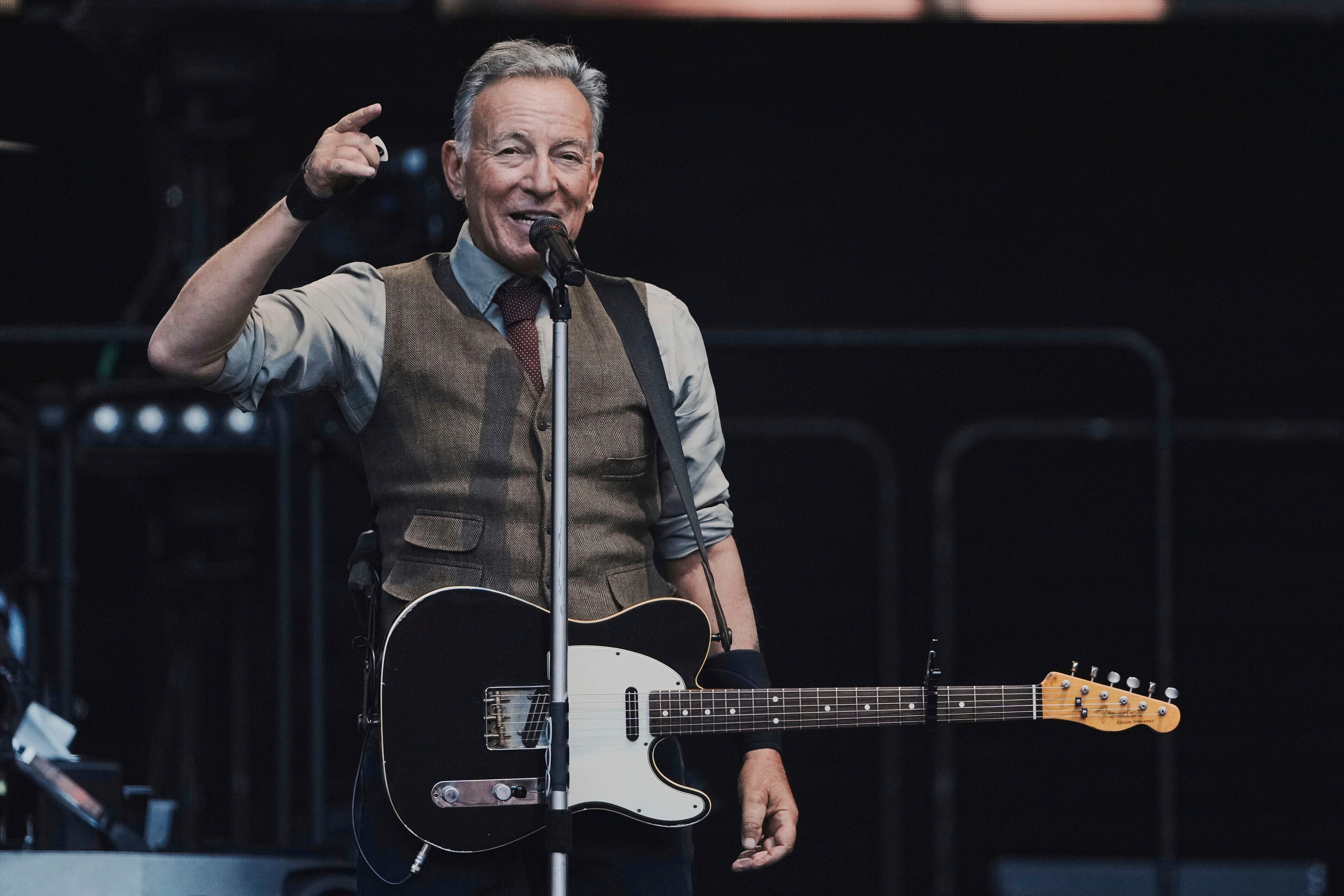 La admiración de Macchio por Bruce Springsteen y el impacto del músico en su vida y trayectoria artística (Foto AP/Markus Schreiber, archivo)