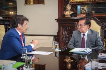 José María Balcázar en una