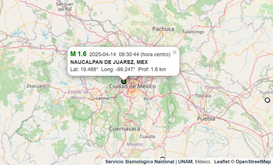 Diverdas alcaldías han registrado movimientos telúricos, los cuales suelen ser conocidos como microsismos. (X)