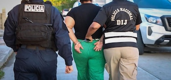 Dos hombres y una mujer fueron aprehendidos por su presunta vinculación con el homicidio del ejecutivo financiero. Cortesía MP