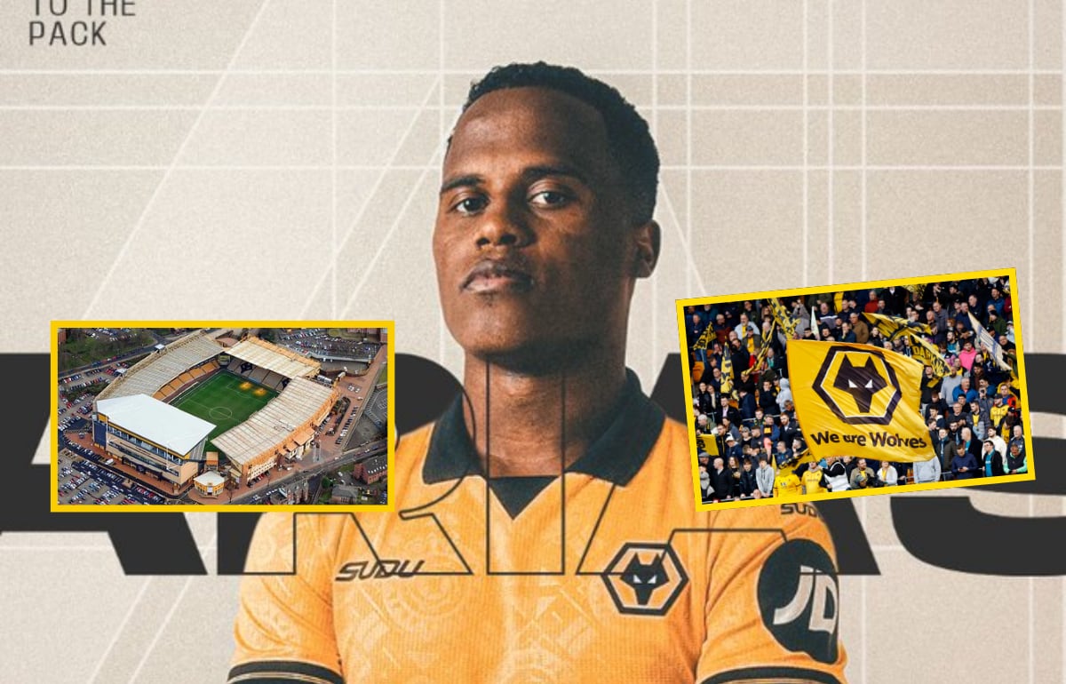 Los Wolves juegan como local en el estadio Molineux: esta será la nueva casa del futbolista Jhon Arias - crédito Wolverhampton / Reuters