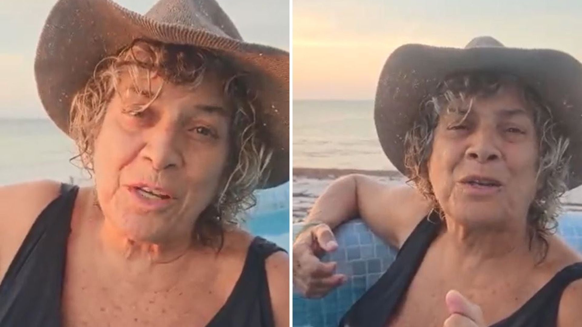 La cantante brasileña actualmente vive en la Isla de Holbox.