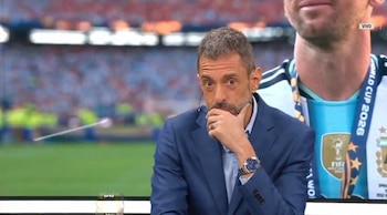 La emoción de Pablo Giralt al enterarse en vivo del retiro de Lionel Messi de la selección argentina