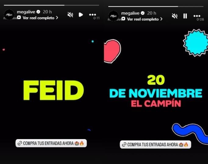 El espectáculo de Feid contemplará la interpretación en vivo de su álbum