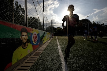 'Mané' Díaz es el padre de la figura del Bayern Múnich - crédito AP