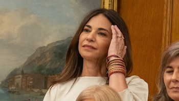 El look elegido por Mariló Montero para encontrarse con la reina Letizia en el Palacio de la Zarzuela