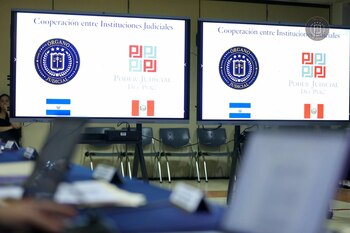 Las jornadas en San Salvador reflejaron el compromiso de ambos países con una justicia especializada, la actualización de los marcos jurídicos y los estándares internacionales./ (Corte Suprema de Justicia)