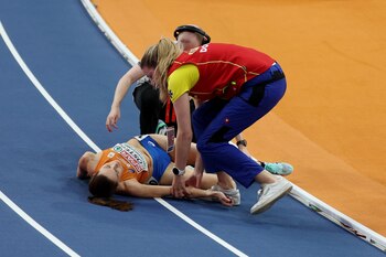 Los médicos colocaron una sábana