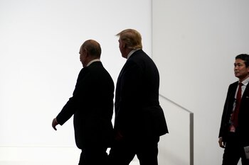 Vladimir Putin y Donald Trump