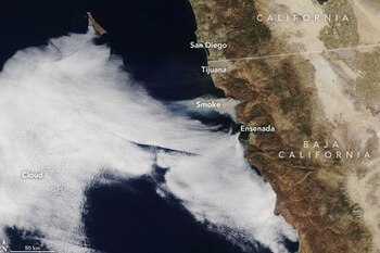 Las imágenes se tomaron por