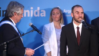 El presidente Alberto Fernández toma