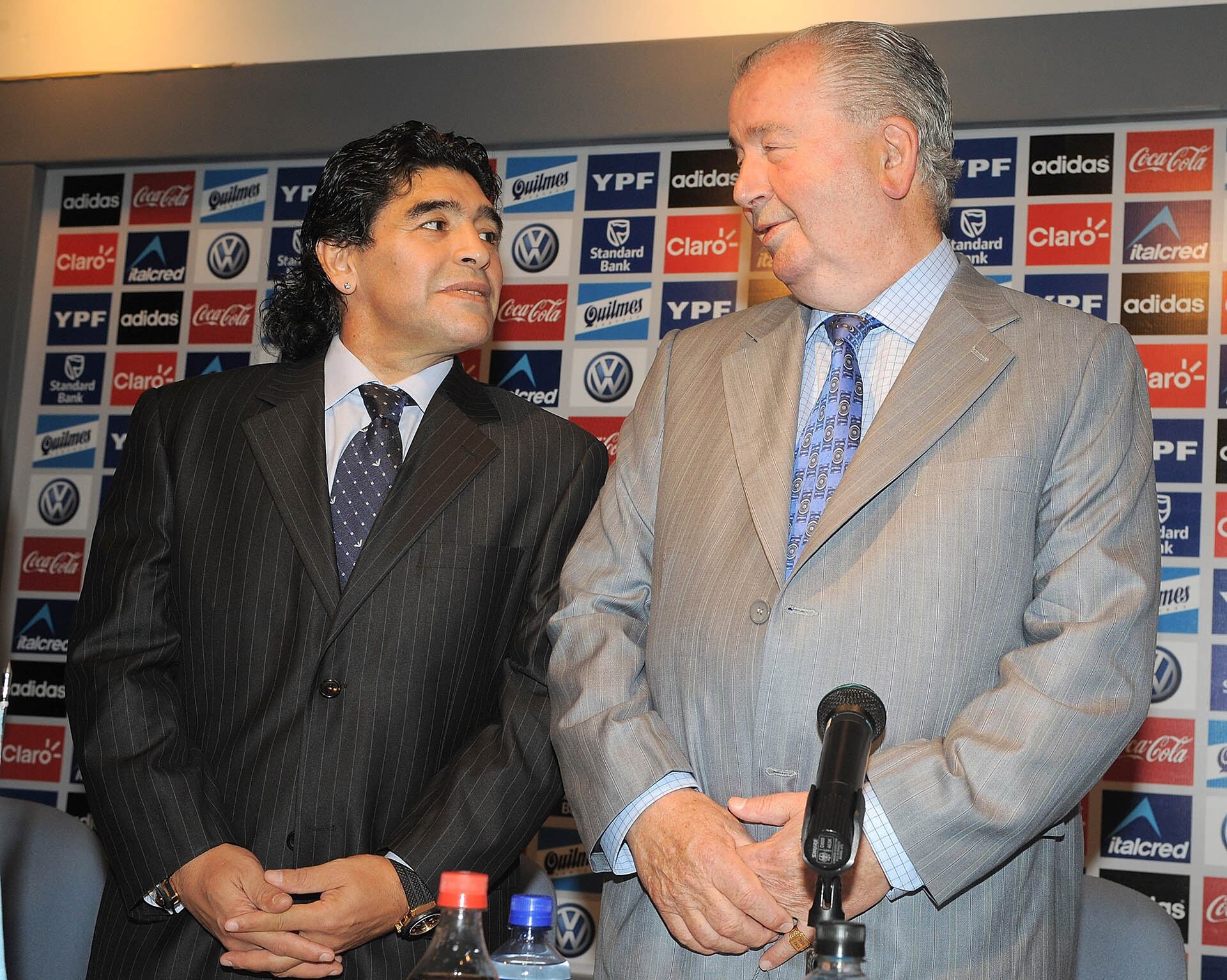 Julio Humberto Grondona nombró a Alejandro Díaz en la AFA (Photo by Lalo Yasky/Getty Images)