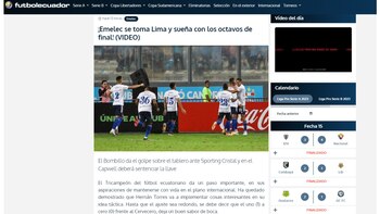 Fútbol Ecuador reaccionó a la