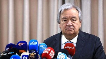 António Guterres: "No podemos aceptar la desaparición de ningún país bajo las olas"