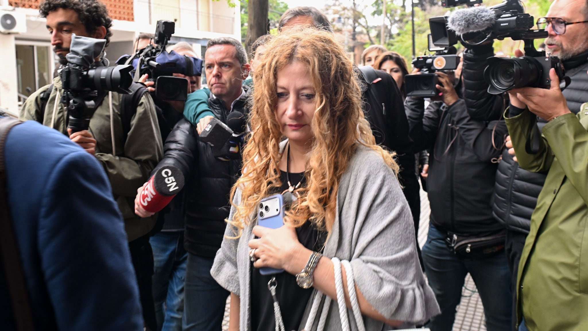 La médica de Swiss Medical Nancy Forlini (Foto/Adrián Escandar)
