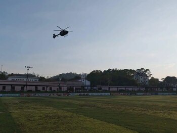 El menor fue trasladado de emergencia desde Ocotepeque hasta Tegucigalpa en helicóptero. (Foto: Redes sociales)