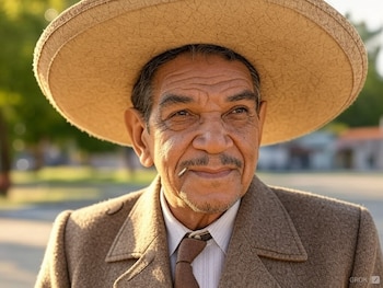 Cantinflas con un estilo actual:
