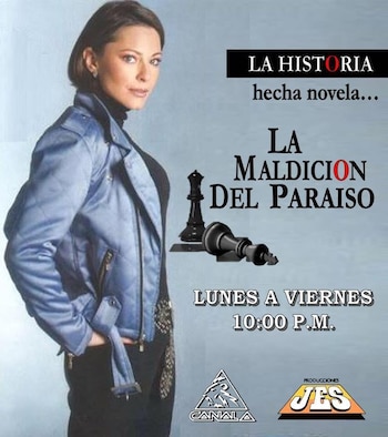 'La maldición del paraíso' marcó el debut de la caleña en la actuación, compartiendo pantalla con Teresa Gutiérrez, Jairo Camargo y Angie Cepeda - crédito Producciones JES