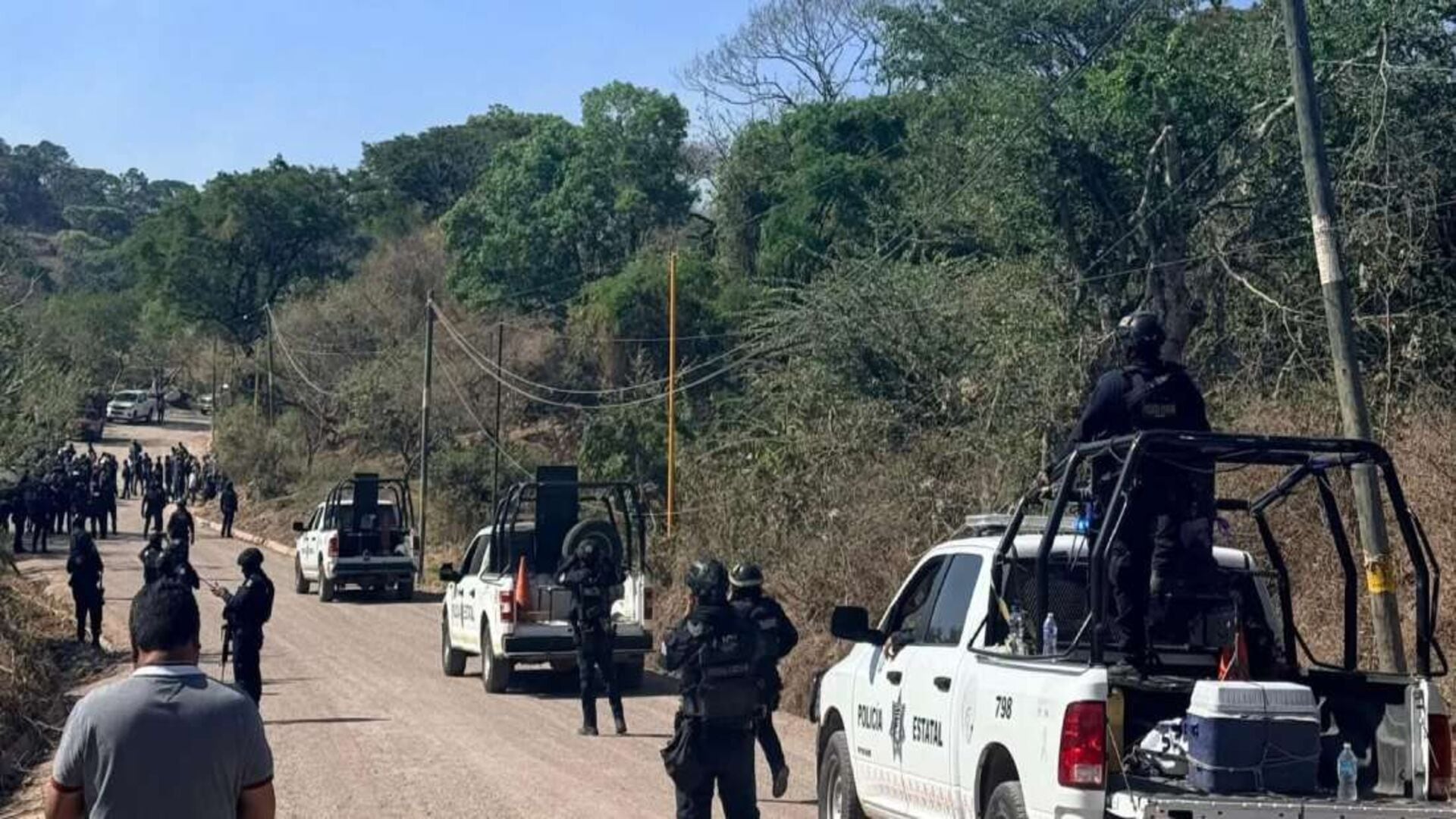 Imagen ilustrativa de un operativo en Guerrero.
(X/@ElObservadorNL)