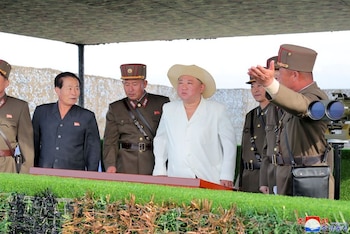 El dictador norcoreano Kim Jong-un