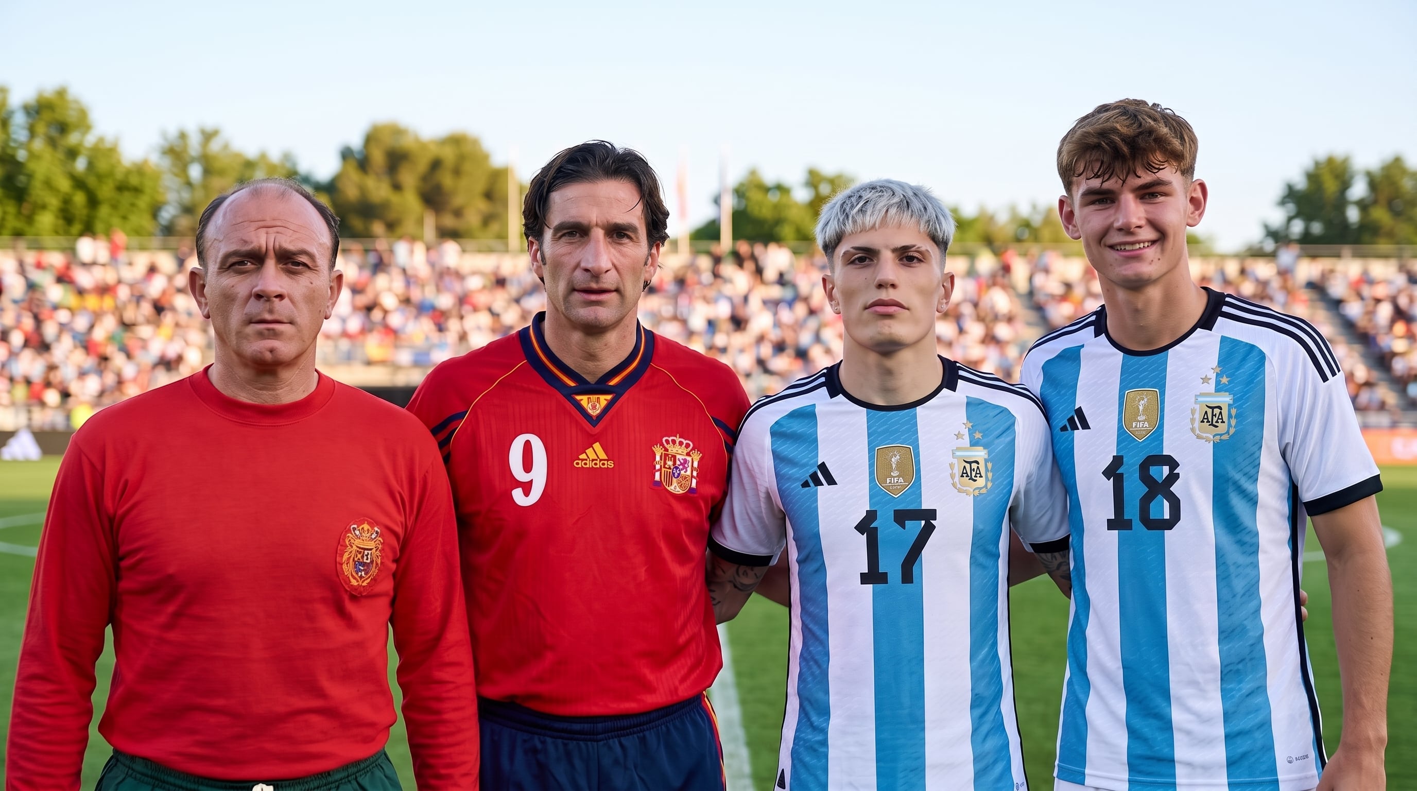 Di Stéfano, Pizzi, Garnacho y Nico Paz: la lista de jugadores argentinos y españoles que decidieron jugar para la otra selección