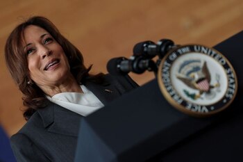 Kamala Harris reafirmó el apoyo