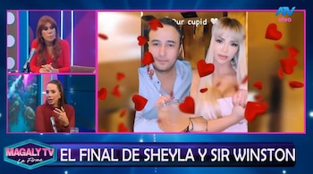 ¿Habrá reconciliación? Magaly Medina cree que Sir Winston aún podría volver con anillo en mano. Captura: Magaly TV La Firme.
