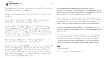 - crédito @PalomaValenciaL/X