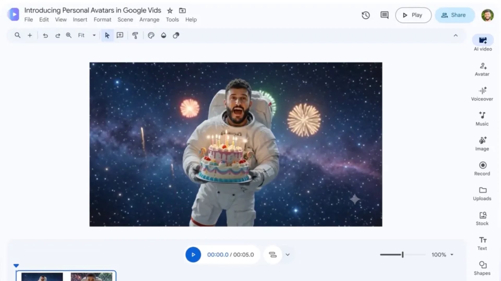Esta actualización de Google te permitirá protagonizar tus propios videos con IA