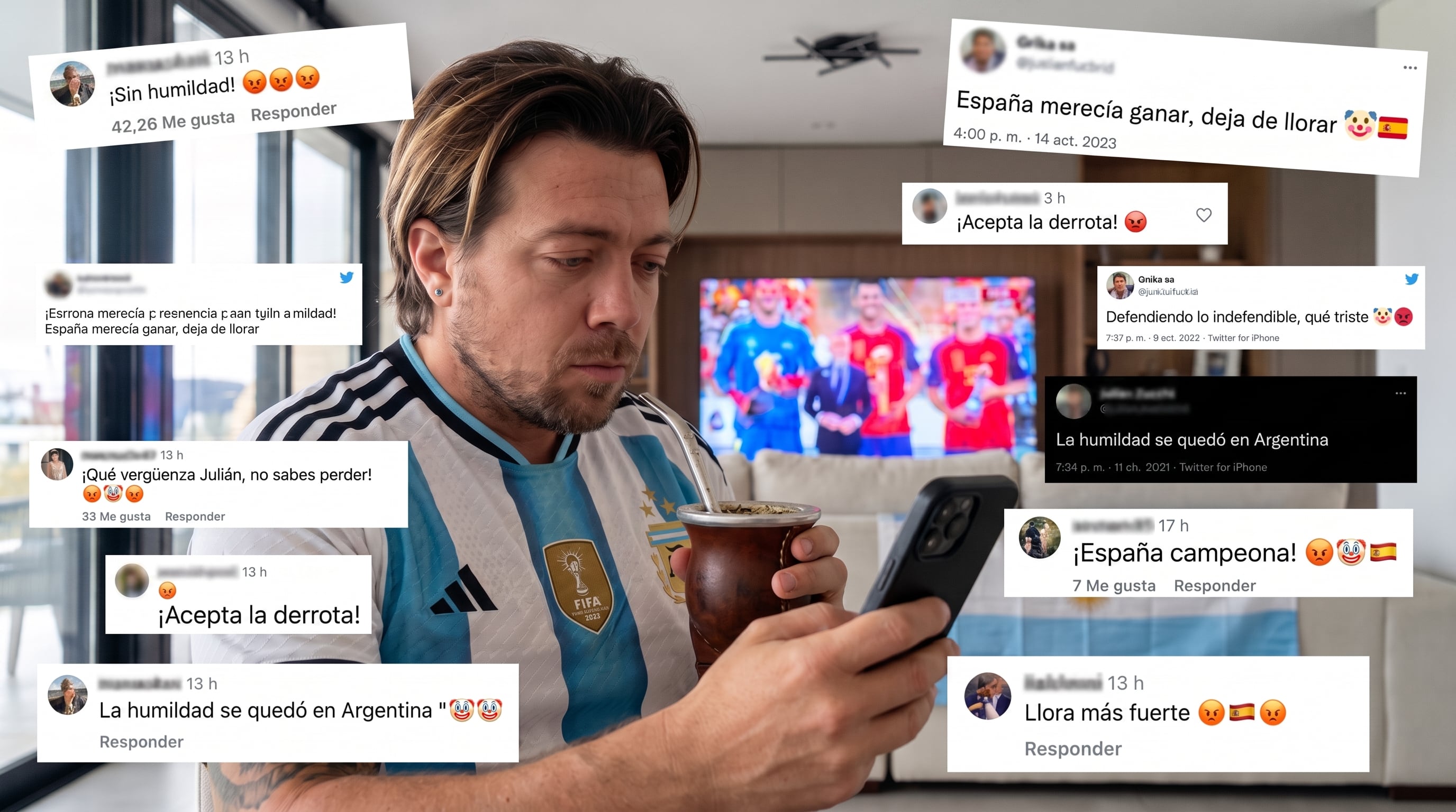 Julián Zucchi defiende el legado de Lionel Messi tras la final de Argentina y usuarios lo cuestionan: “Humildad”