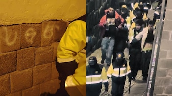 Vandalismo en el corazón de Cusco.