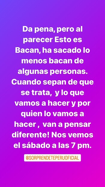 Gian Piero Díaz defiende 'Esto