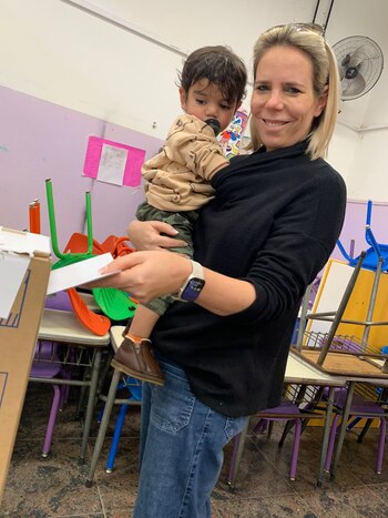 Tatiana Schapiro votó con su