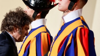 Milei volverá al Vaticano (REUTERS/Yara