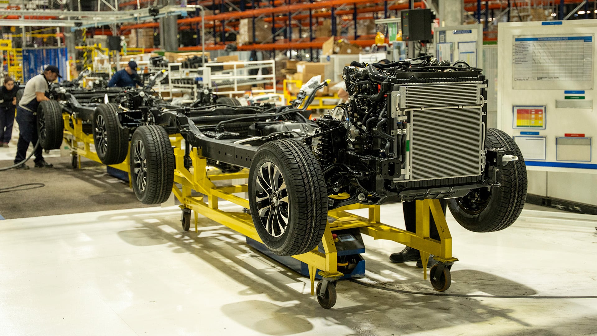 Camioneta con chasis, al receta de la mayoría de las automotrices argentinas para producir un vehículo con alto potencial de exportación