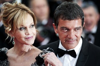 Melanie Griffith y Antonio Banderas