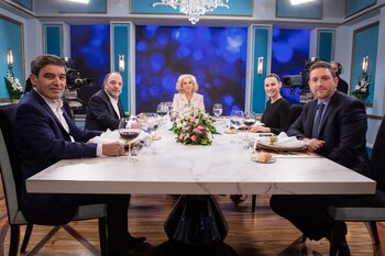 Fernán Quirós, Baby Etchecopar, Pampita