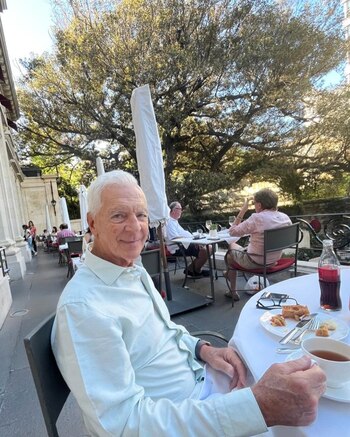 La imagen compartida por Elina