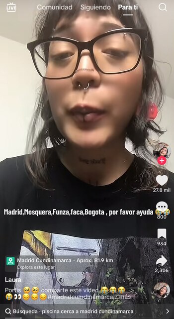 Autoridades bajo presión por aumento de denuncias de robos y reclamos ciudadanos en Madrid - crédito con.ukiyo/TikTok