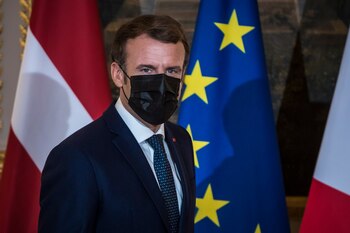 El presidente francés, Emmanuel Macron.