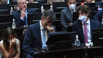 El llanto de Esteban Bullrich